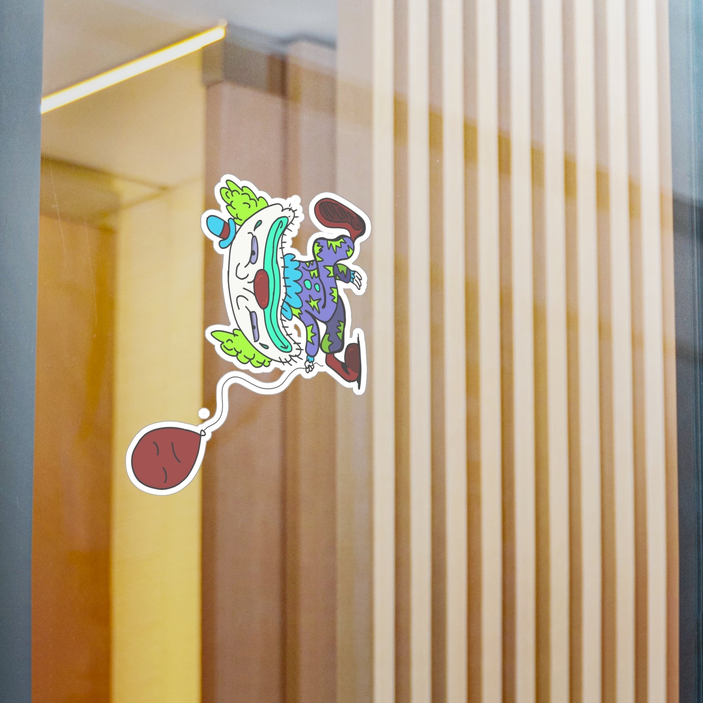 StickGores: Sad Clown Sticker