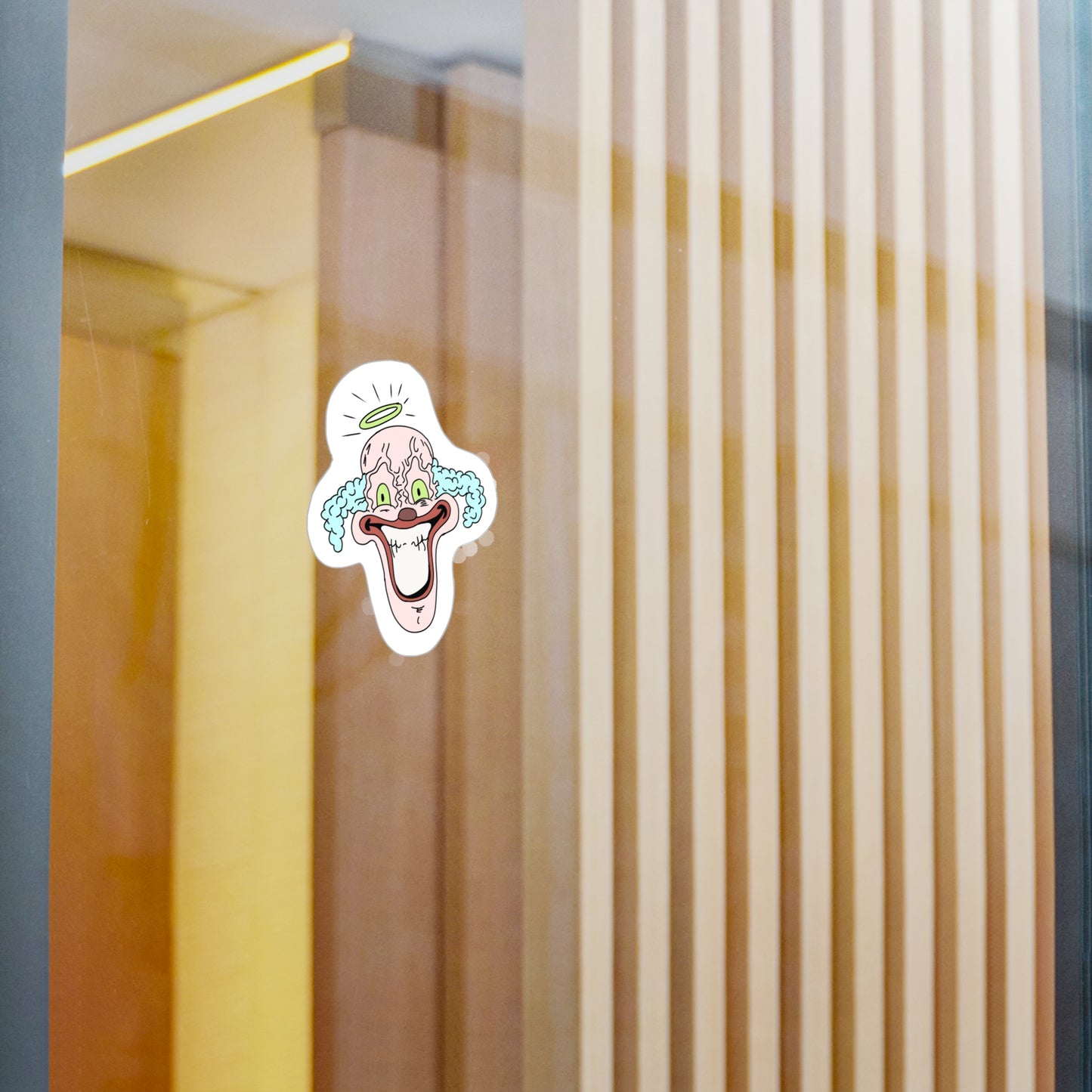 StickGores: Angel Clown Sticker