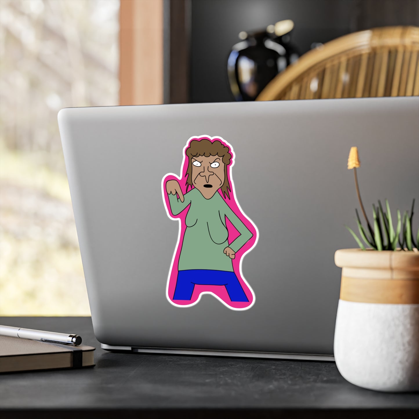 Ms. Mullet Sticker