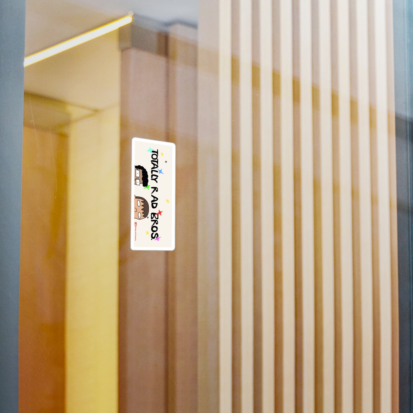 Total Rad Bros. Logo Sticker