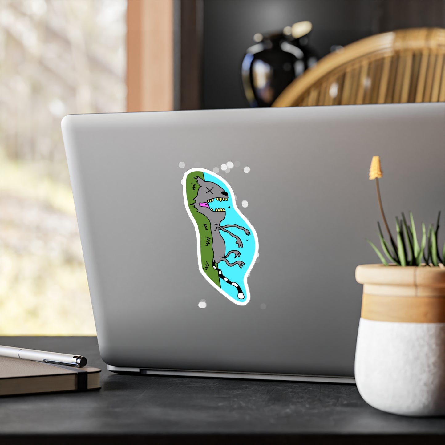 Happy Leonard Sticker