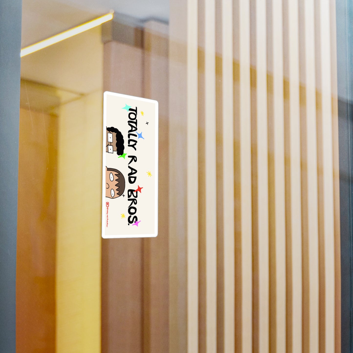 Total Rad Bros. Logo Sticker