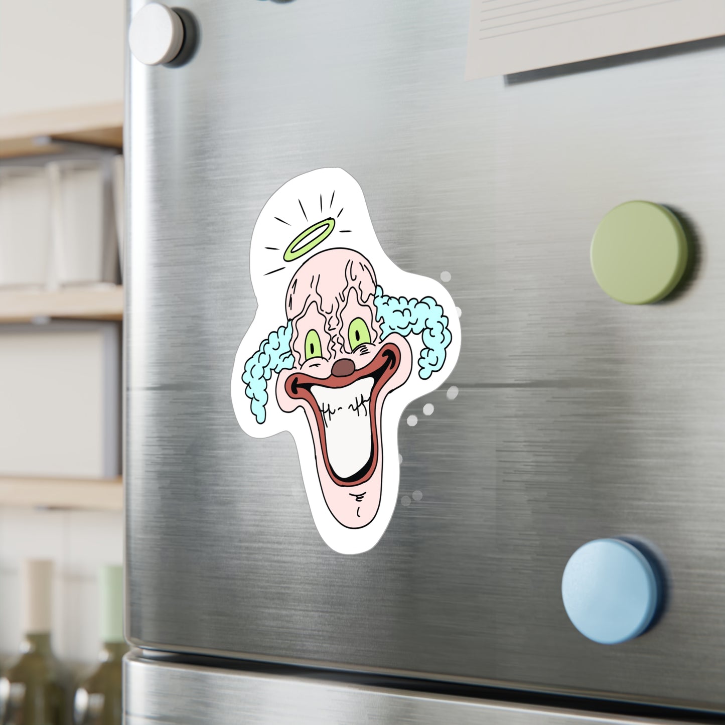 StickGores: Angel Clown Sticker
