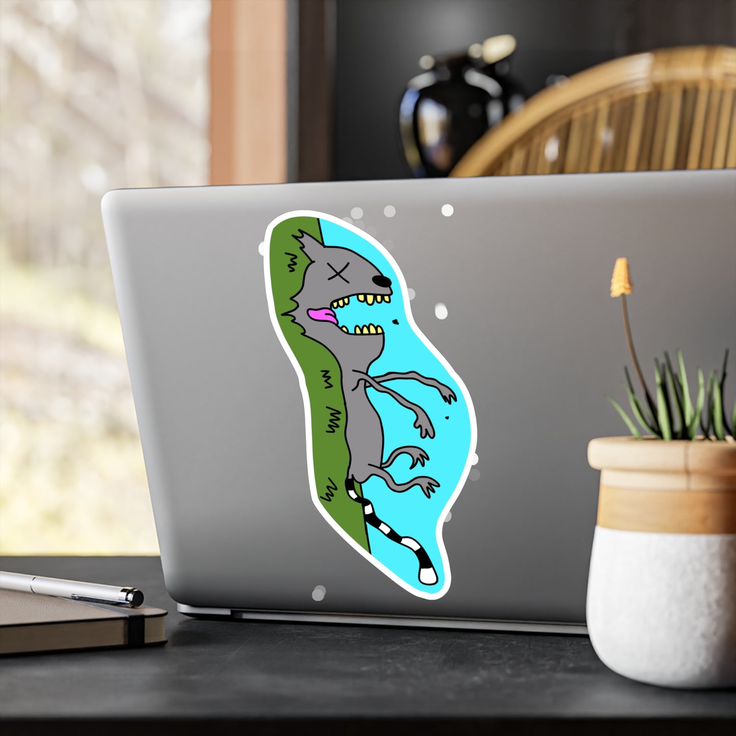 Happy Leonard Sticker