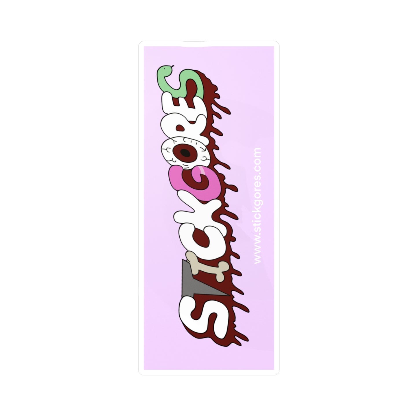 StickGores Logo Sticker Pink