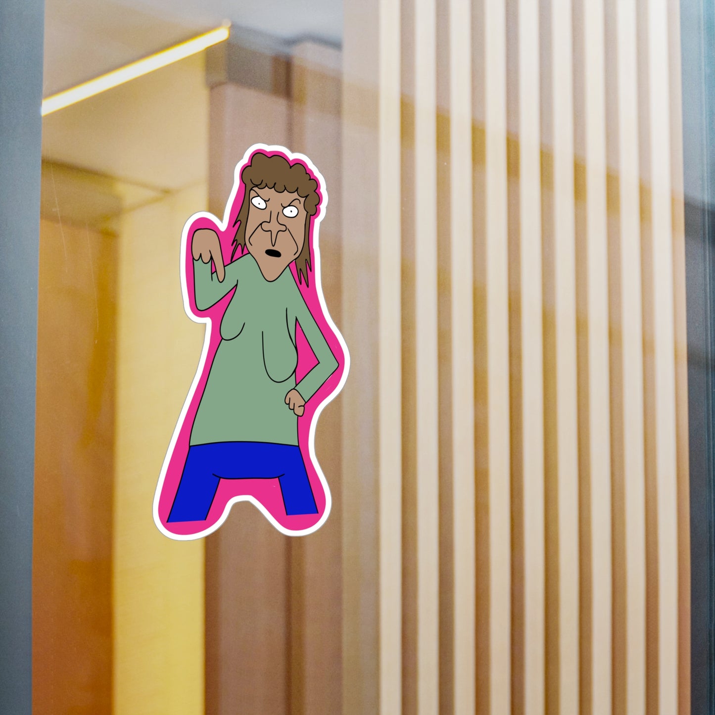 Ms. Mullet Sticker