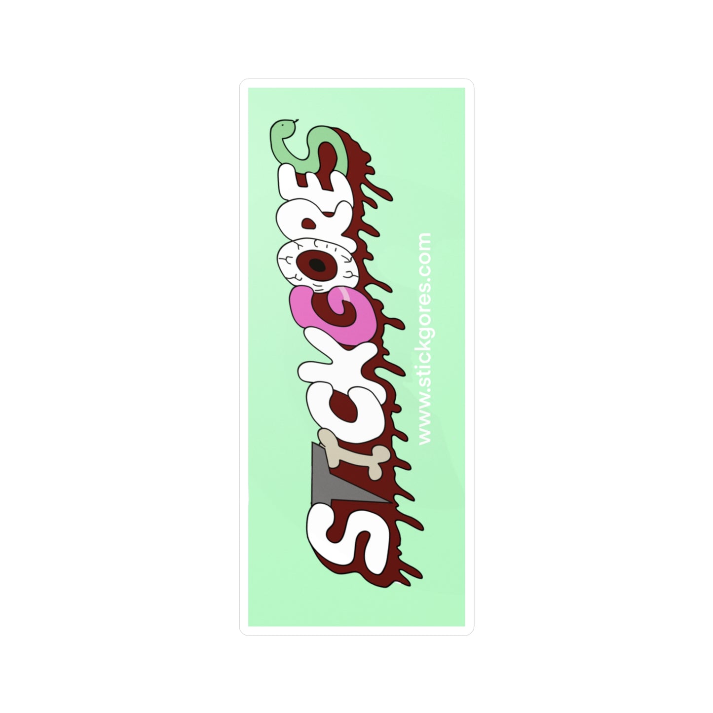 StickGores Logo Sticker: Green