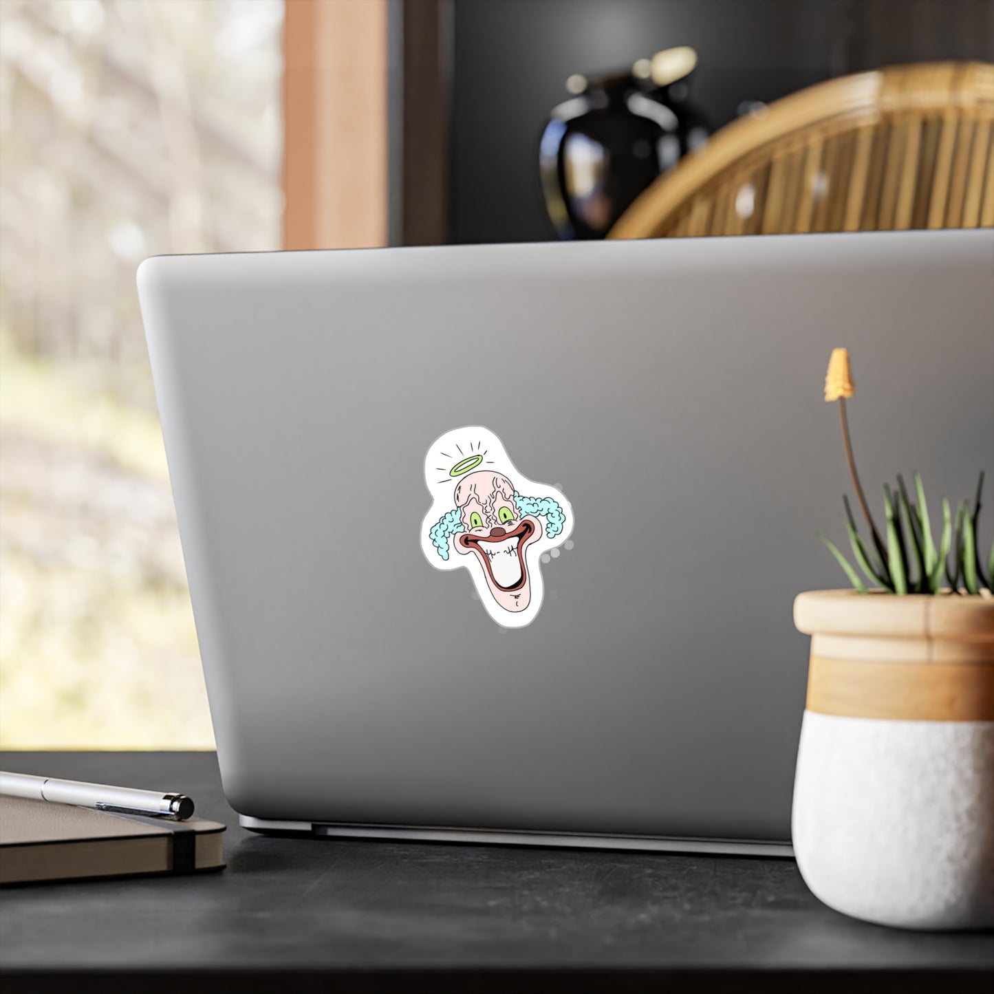 StickGores: Angel Clown Sticker