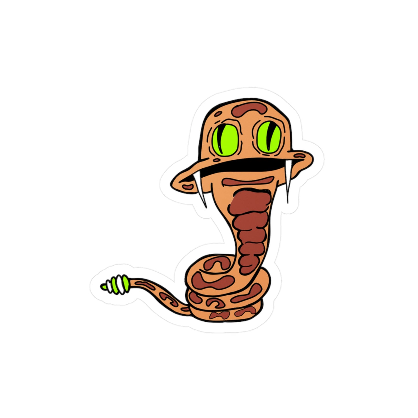 StickGores: rattle snake stickers