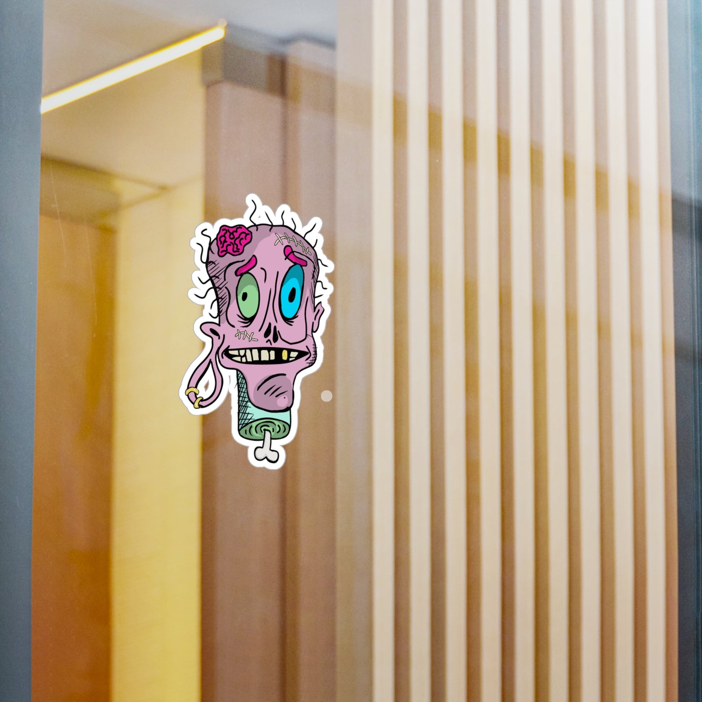 StickGores: Zombie head Sticker