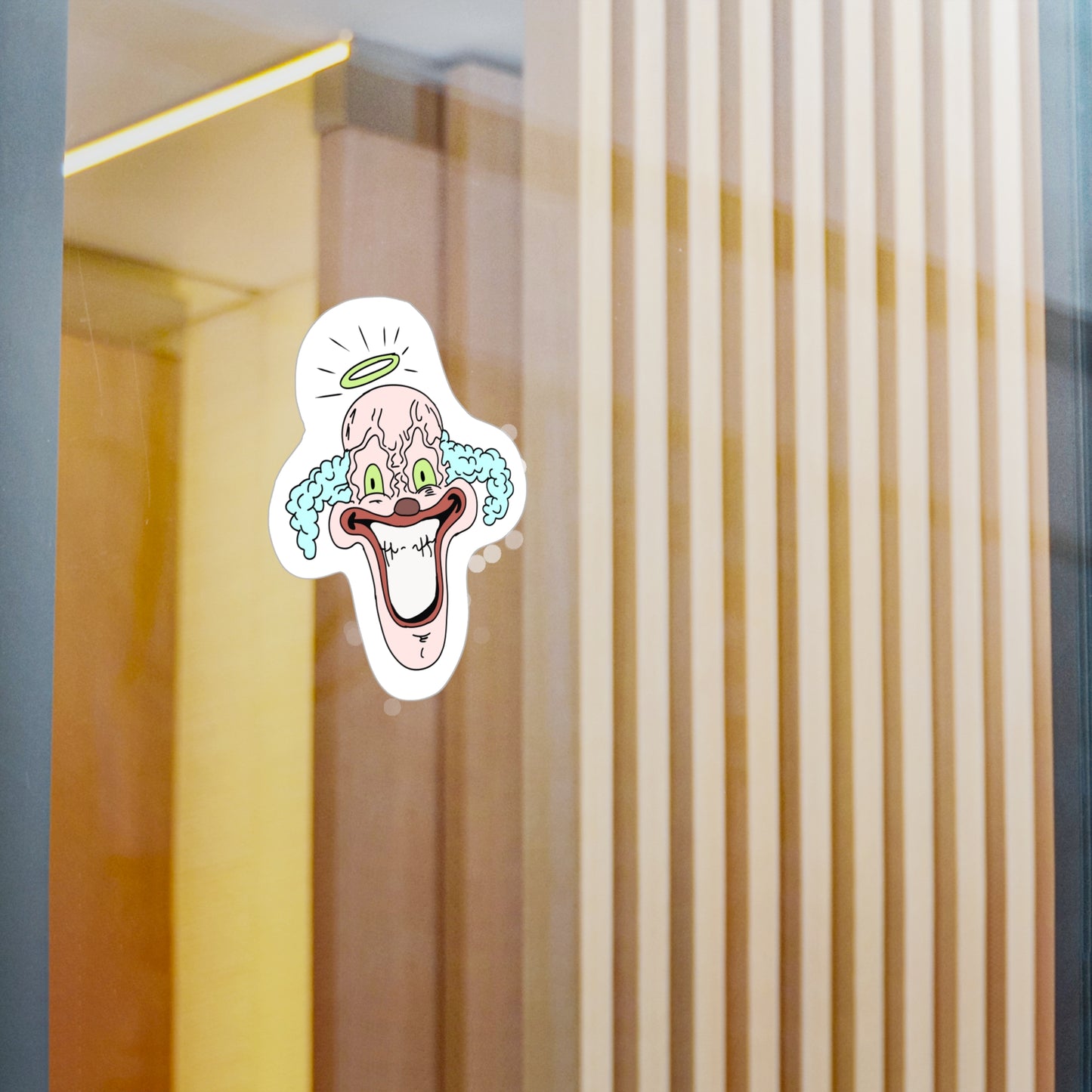 StickGores: Angel Clown Sticker