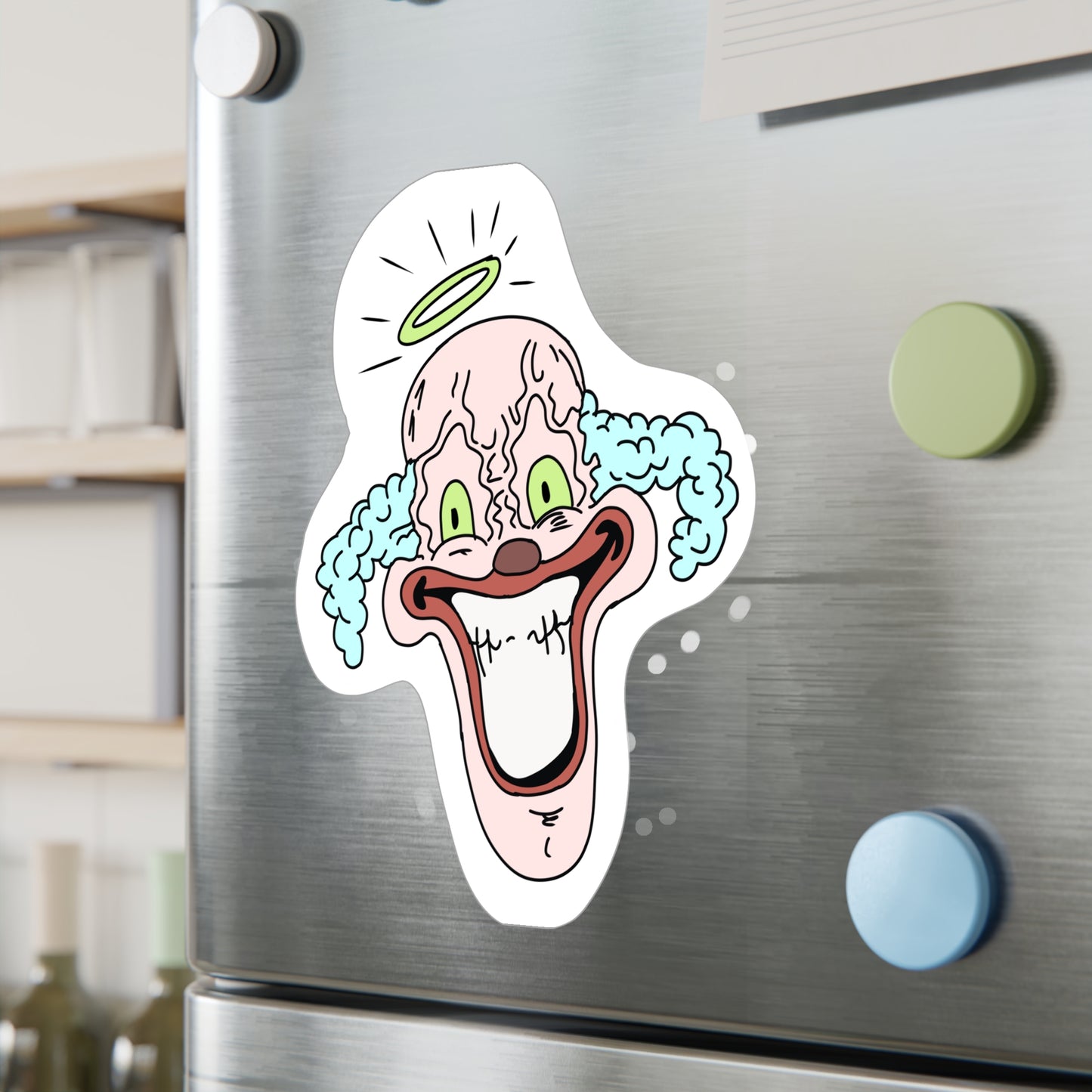 StickGores: Angel Clown Sticker