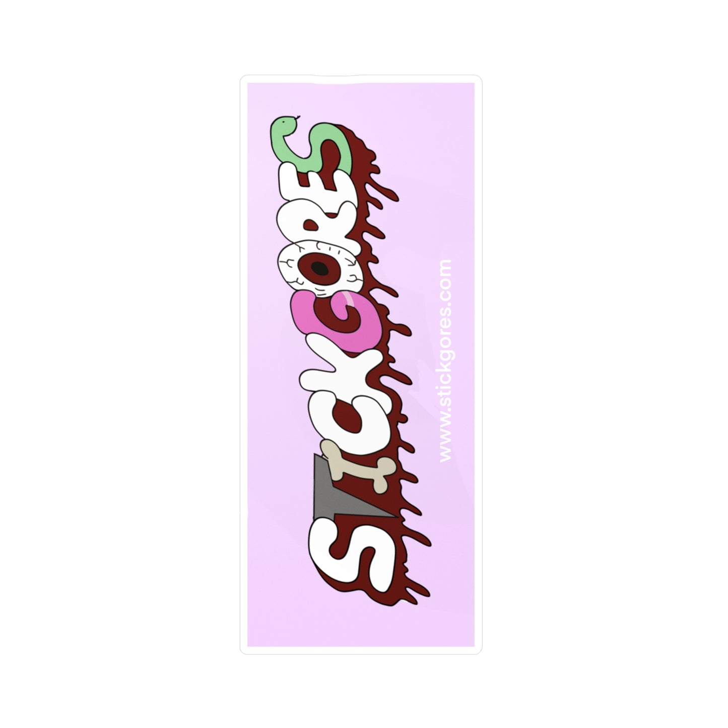 StickGores Logo Sticker Pink