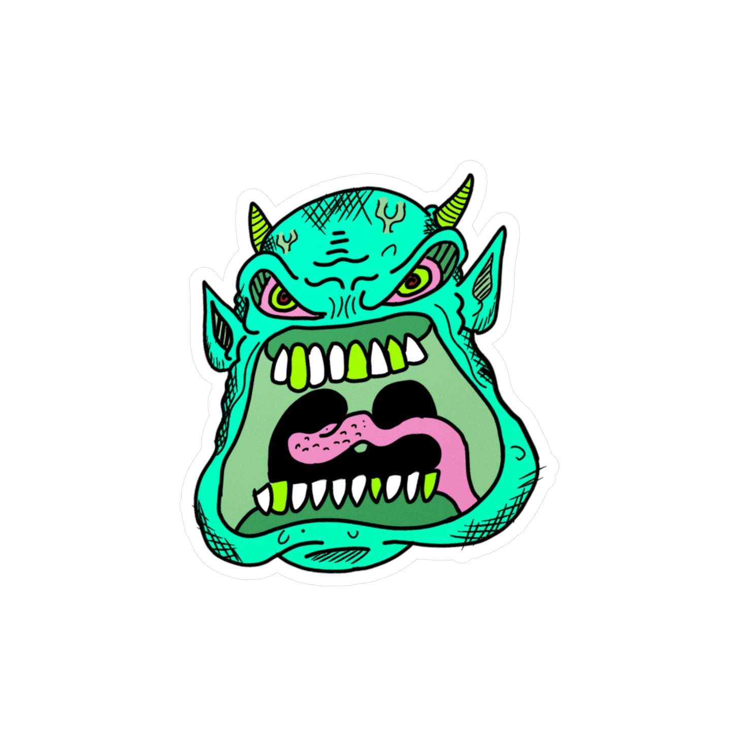 StickGores: Yelling Ogre sticker