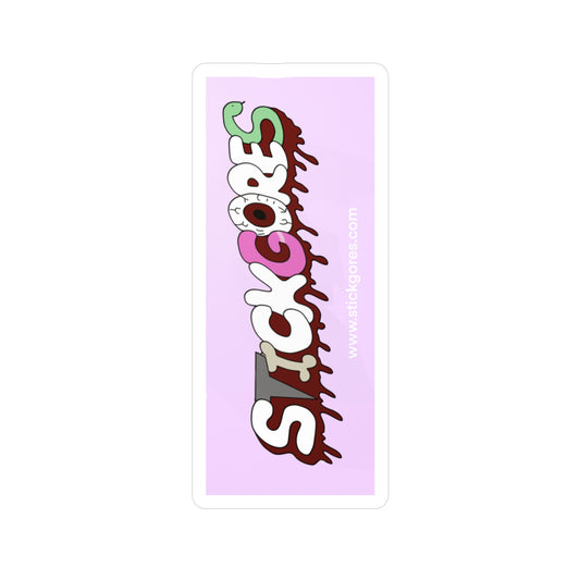 StickGores Logo Sticker Pink