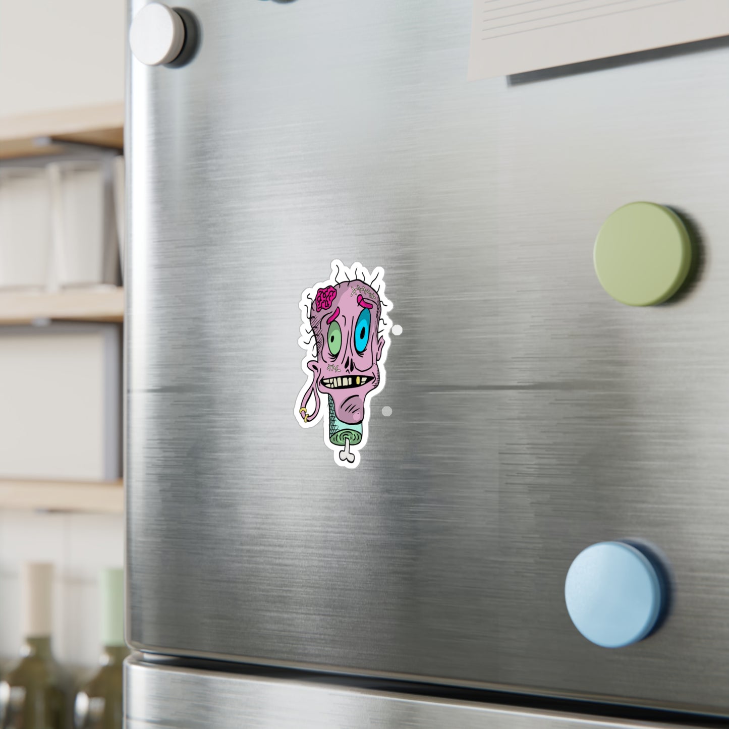 StickGores: Zombie head Sticker