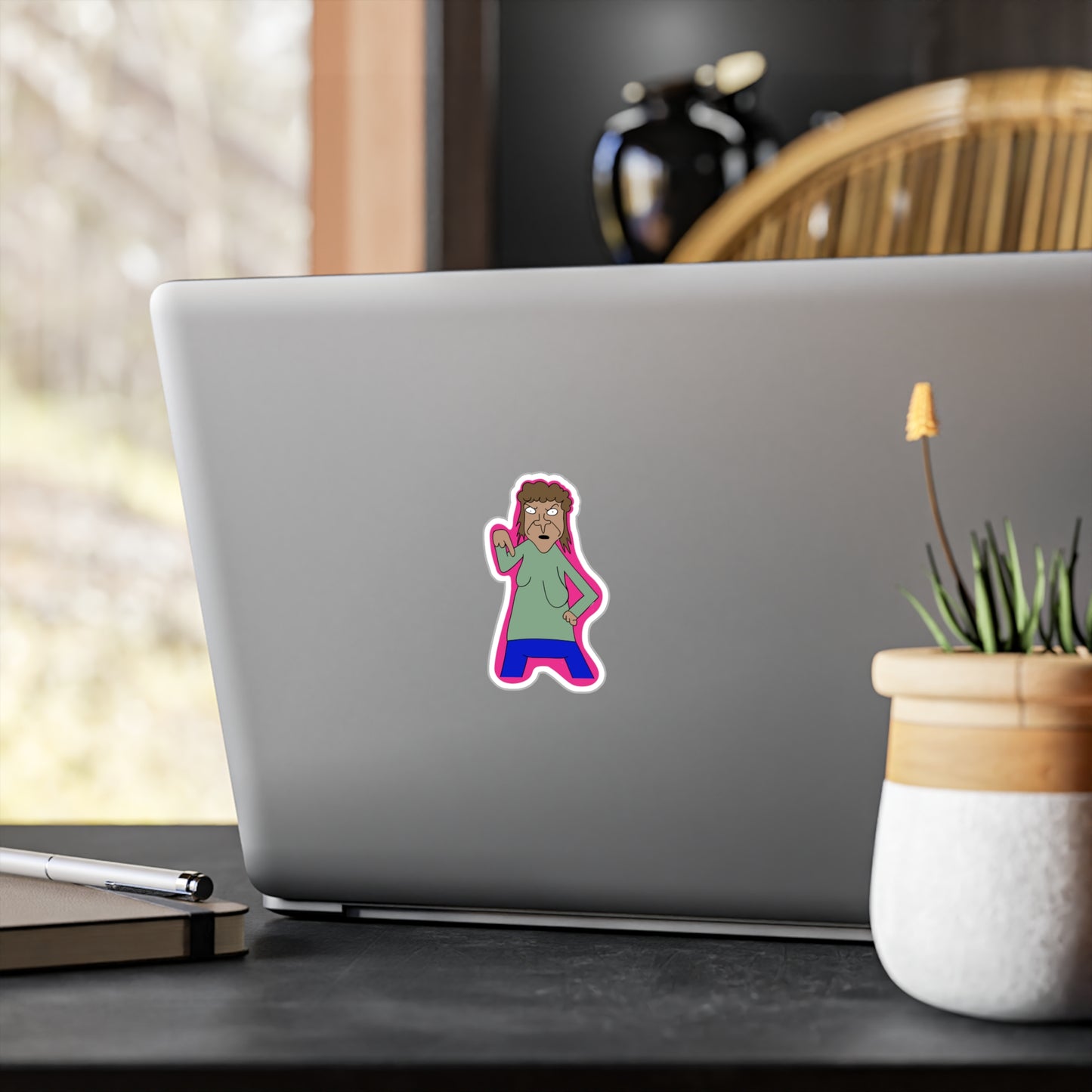 Ms. Mullet Sticker