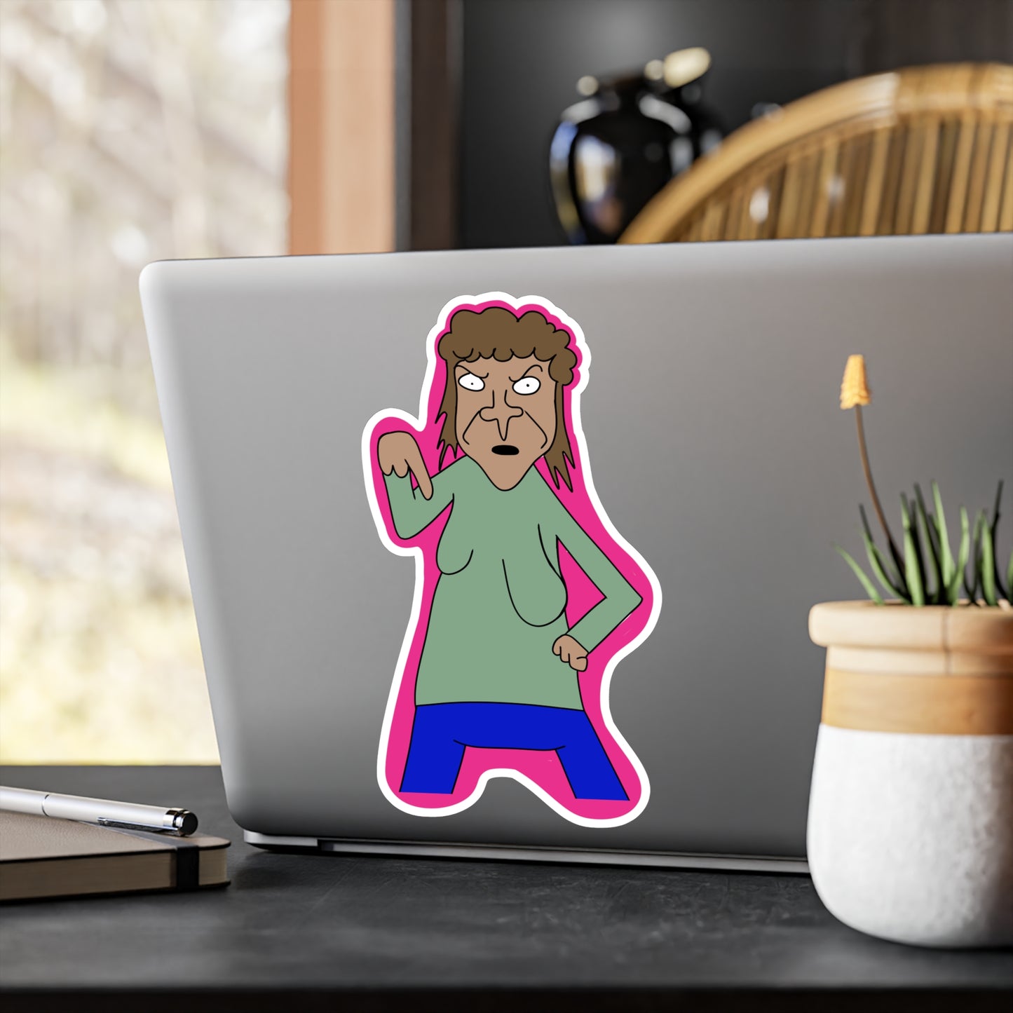 Ms. Mullet Sticker