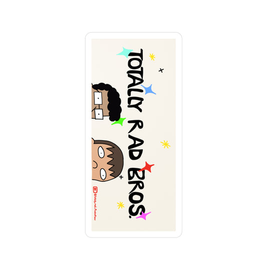 Total Rad Bros. Logo Sticker