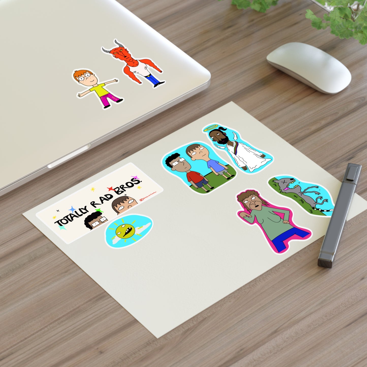 Totally Rad Bros. Totally rad super Stickgores sheet