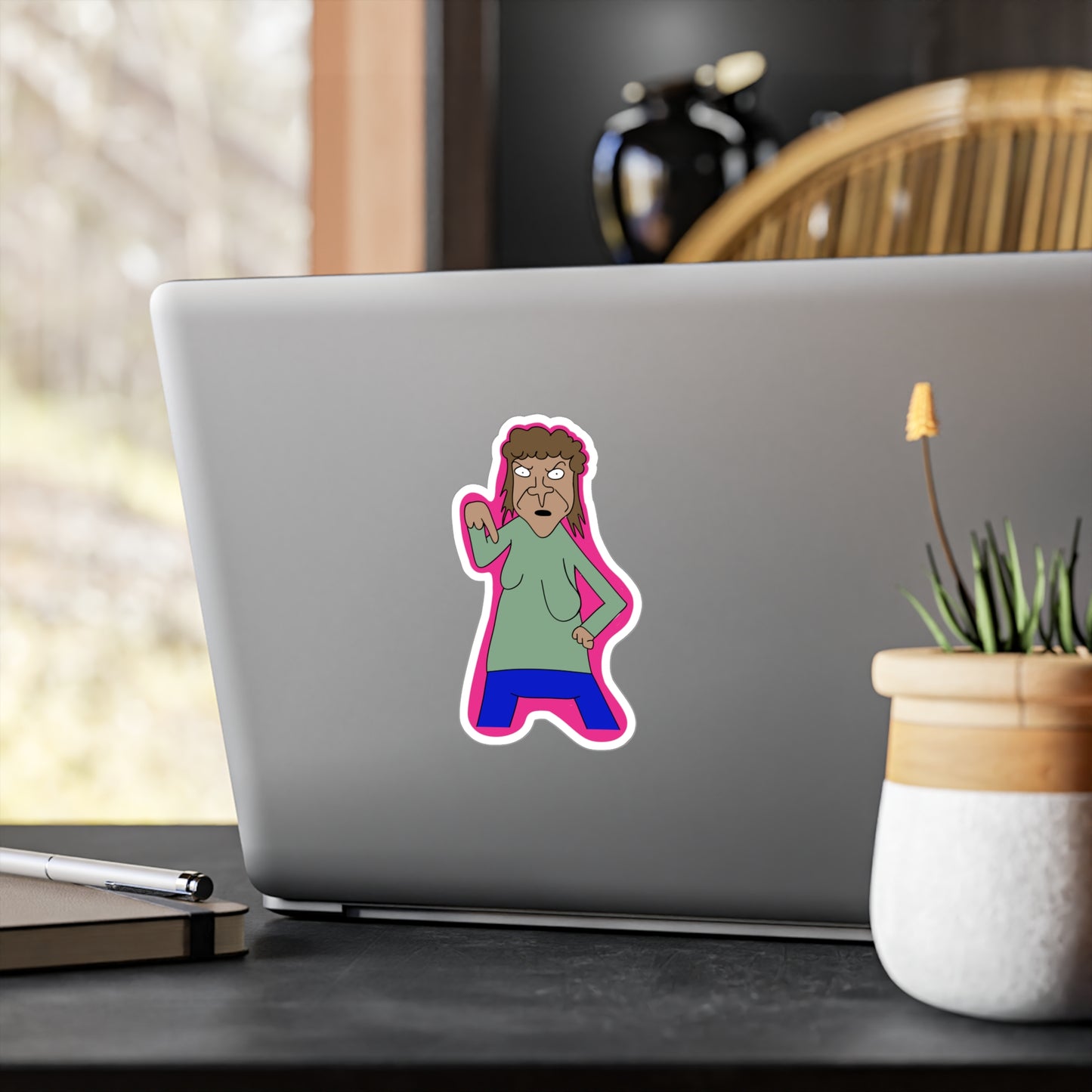 Ms. Mullet Sticker