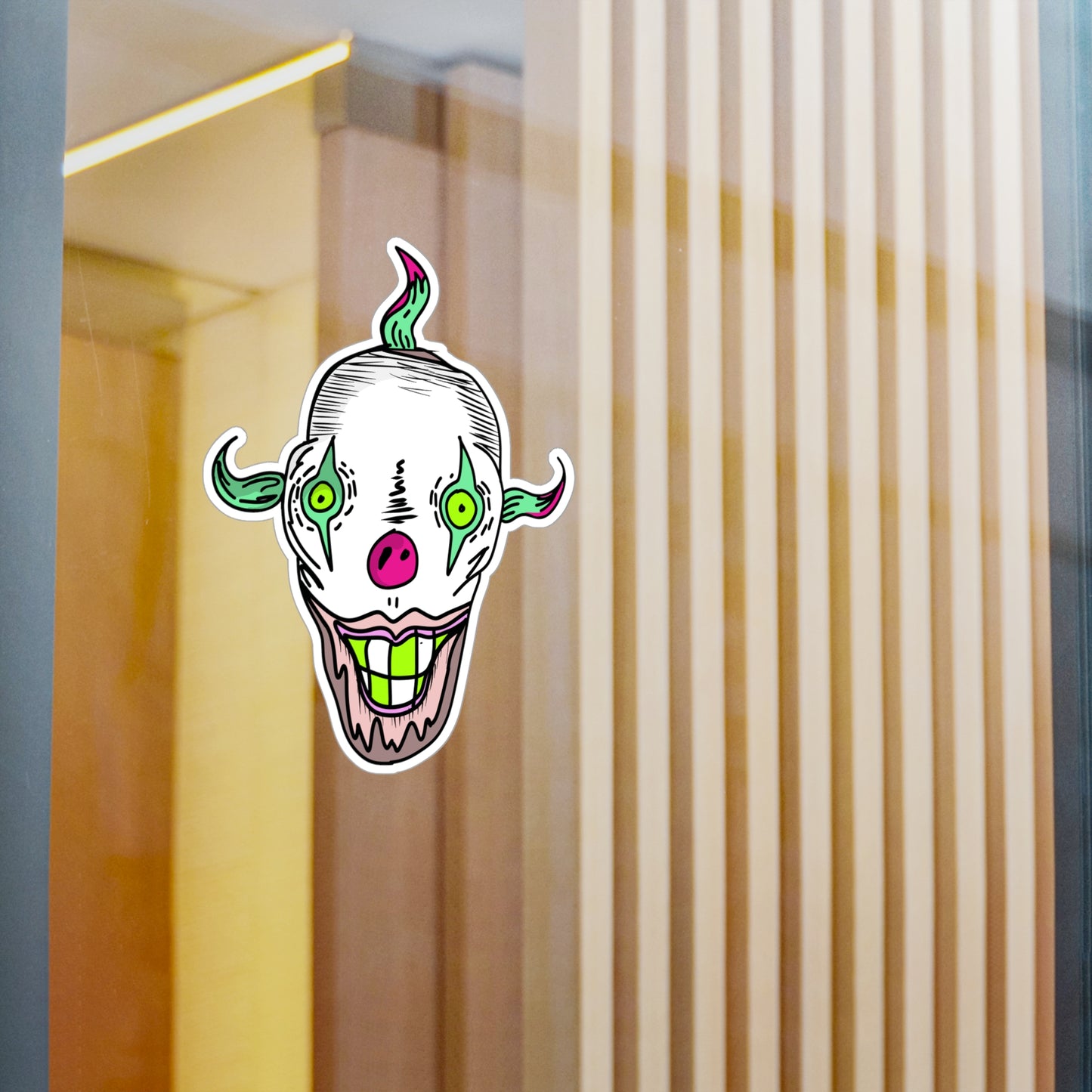 StickGores: Killer Clown Sticker