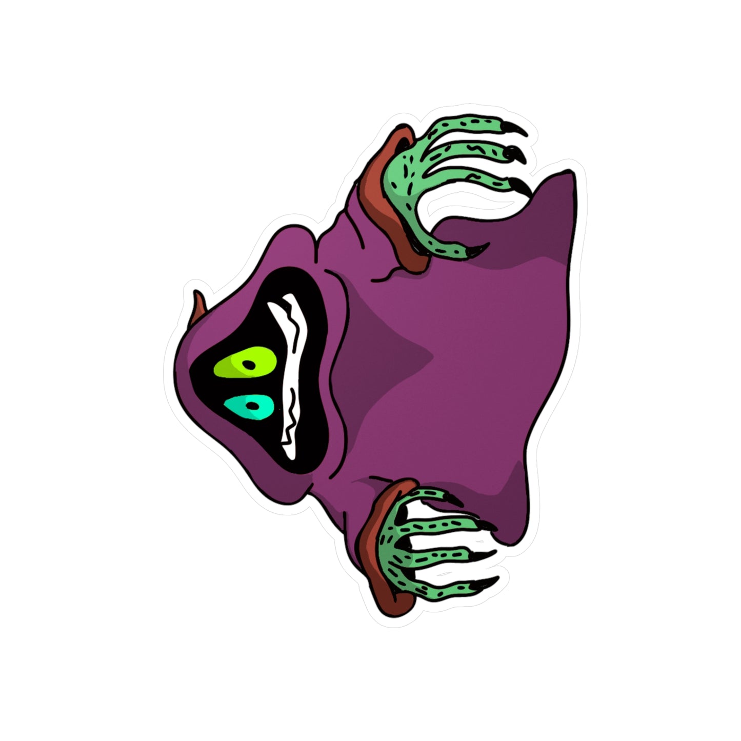 StickGores: Ghoul wizard sticker