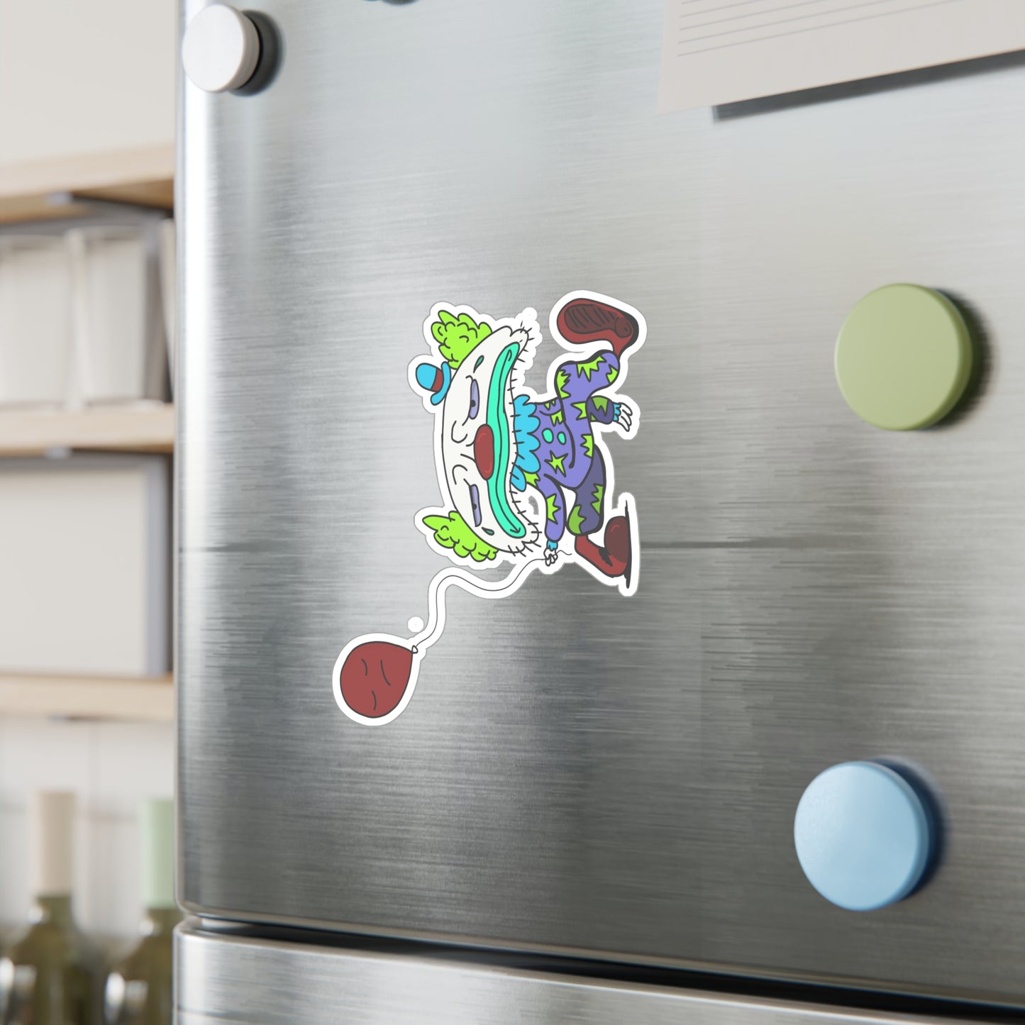 StickGores: Sad Clown Sticker