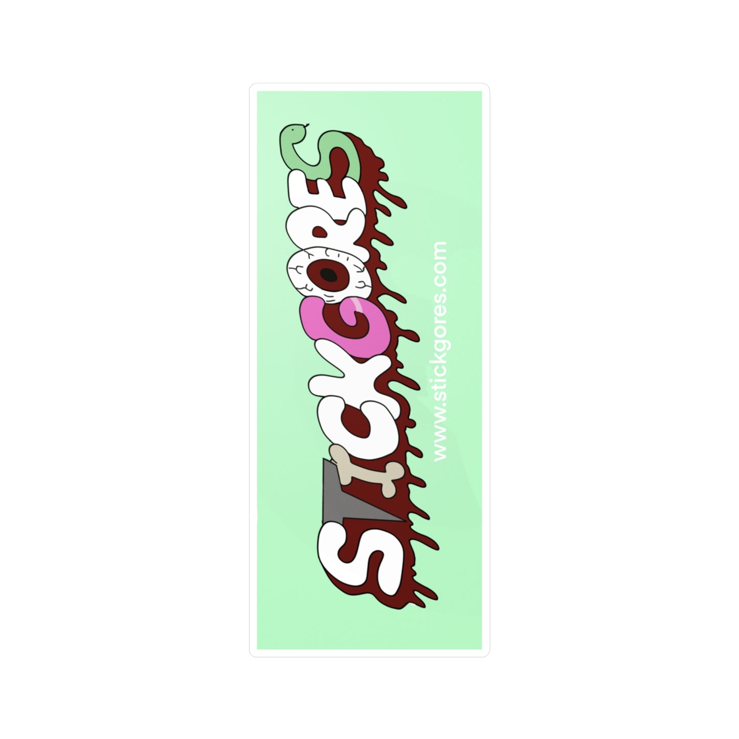 StickGores Logo Sticker: Green