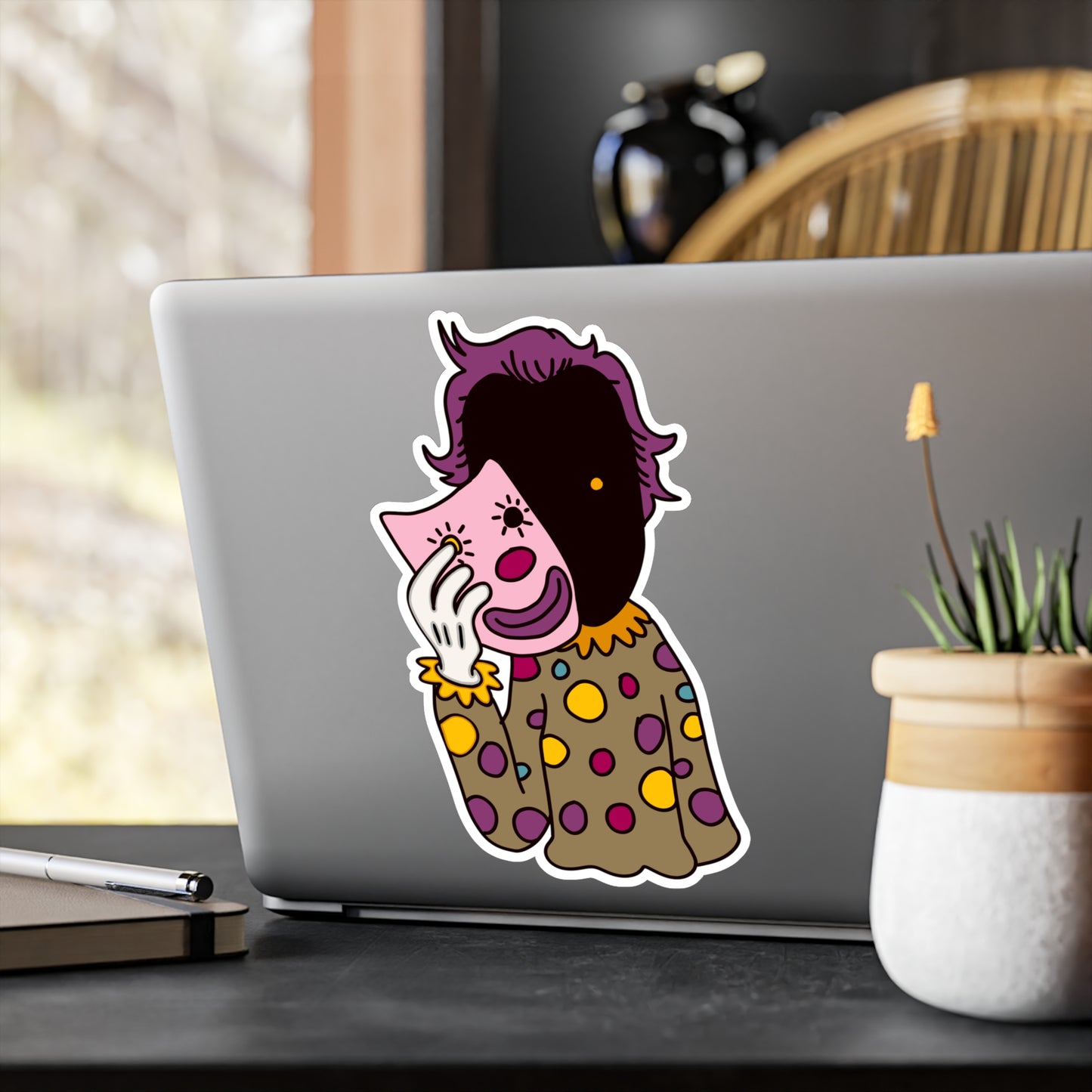 StickGore: Dark Void Clown Sticker