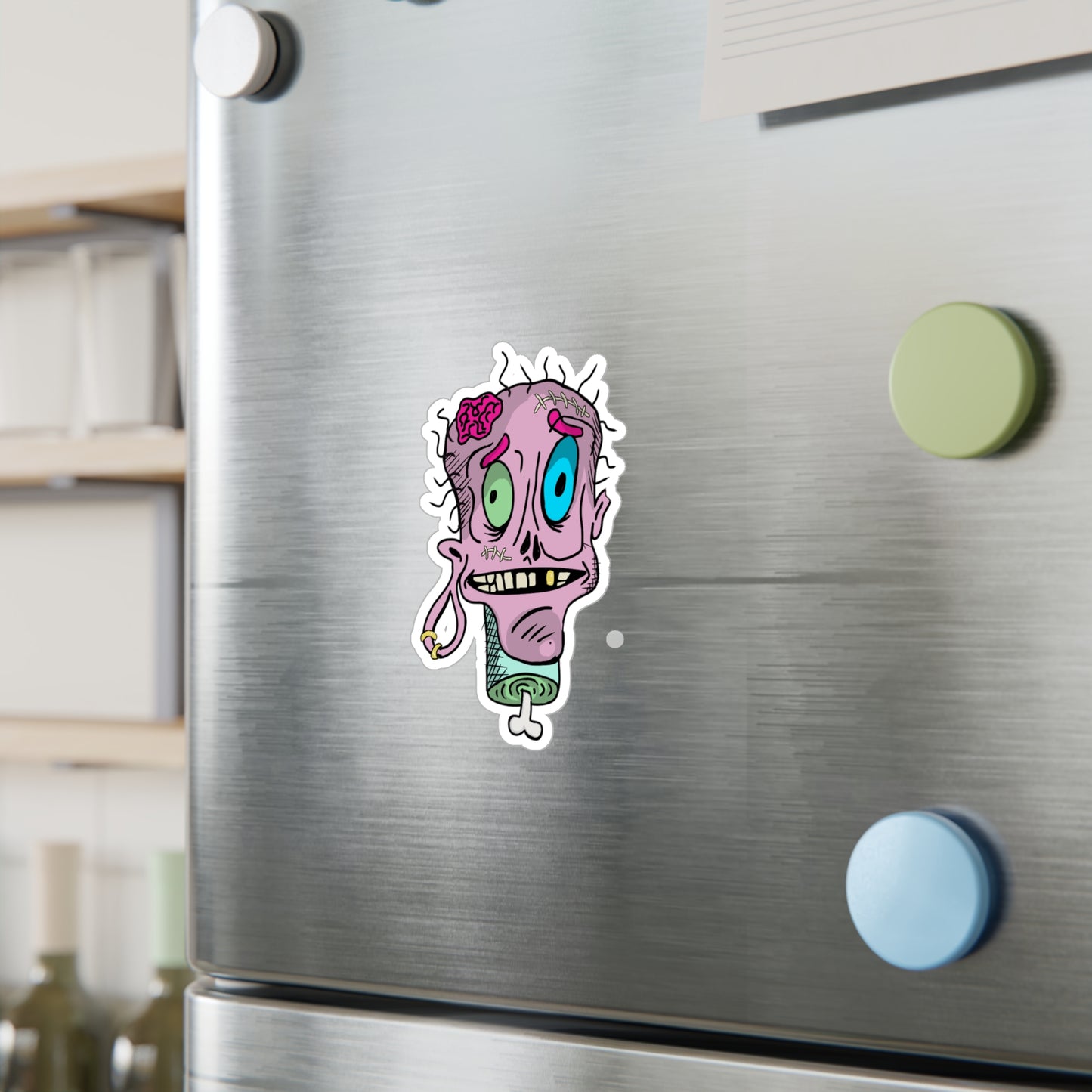 StickGores: Zombie head Sticker