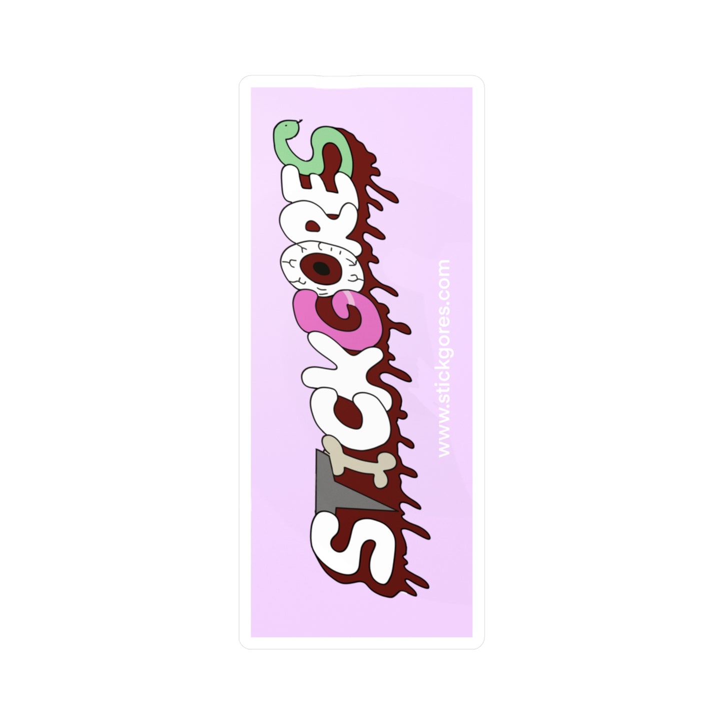 StickGores Logo Sticker Pink