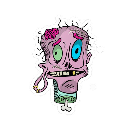 StickGores: Zombie head Sticker