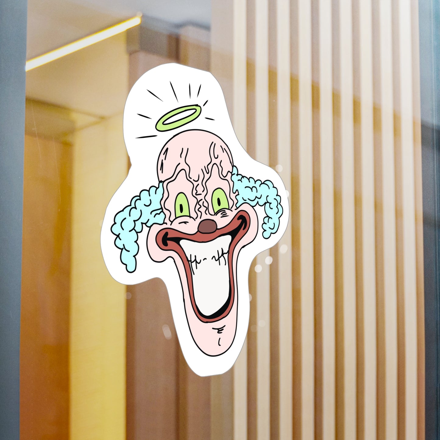 StickGores: Angel Clown Sticker