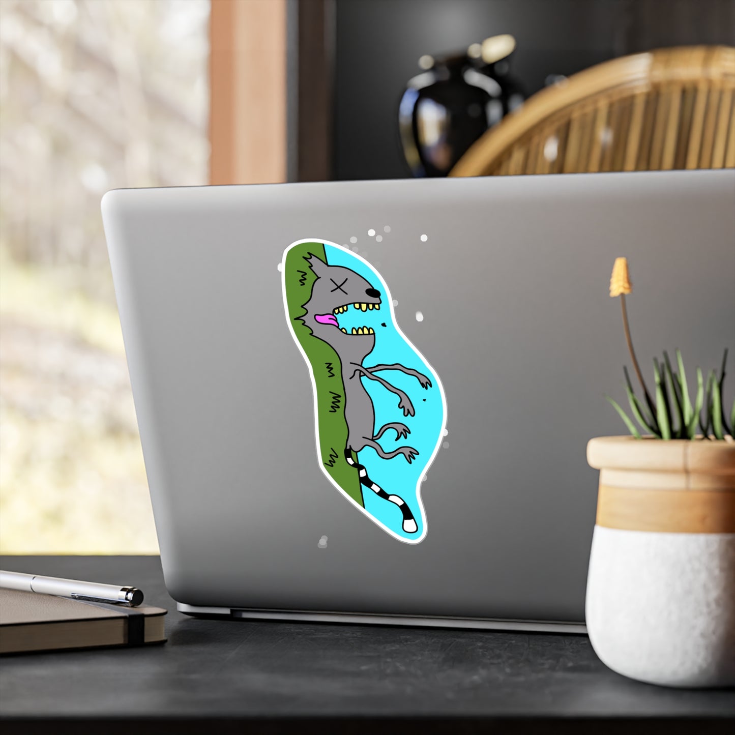 Happy Leonard Sticker