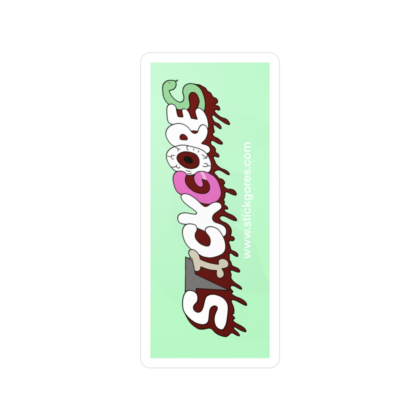 StickGores Logo Sticker: Green