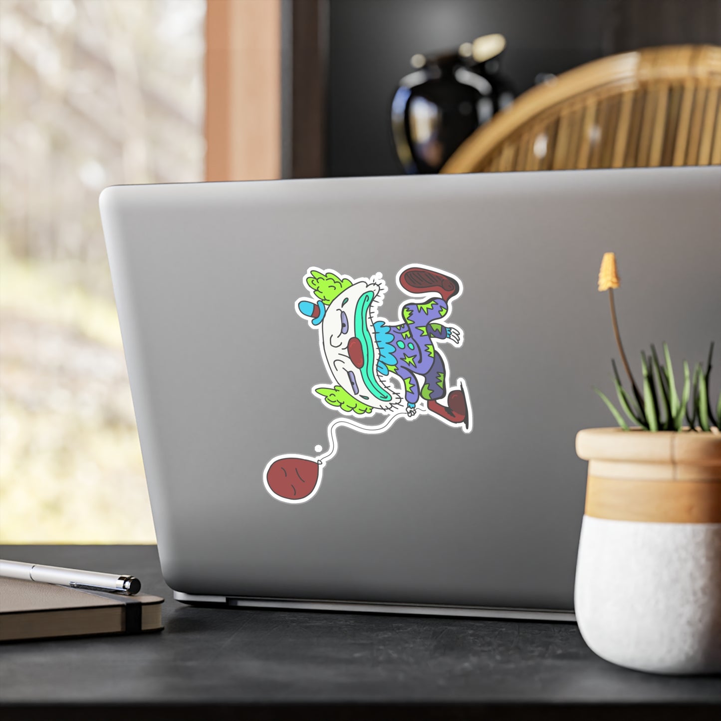 StickGores: Sad Clown Sticker