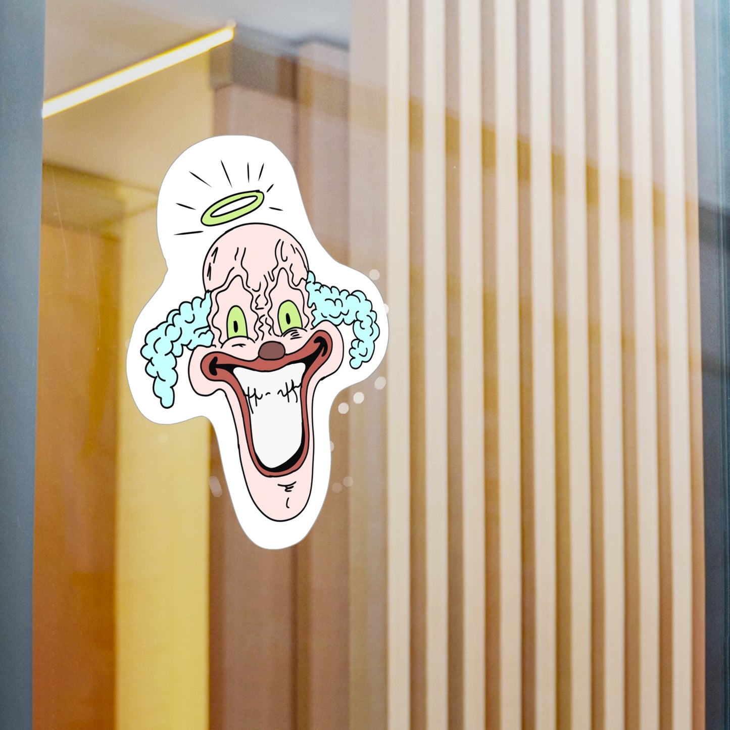 StickGores: Angel Clown Sticker