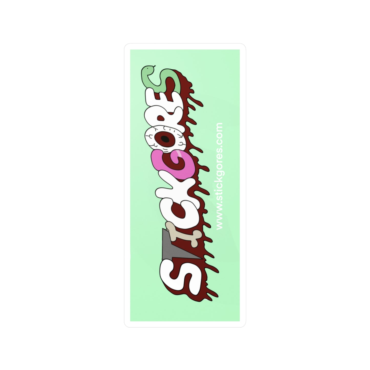 StickGores Logo Sticker: Green