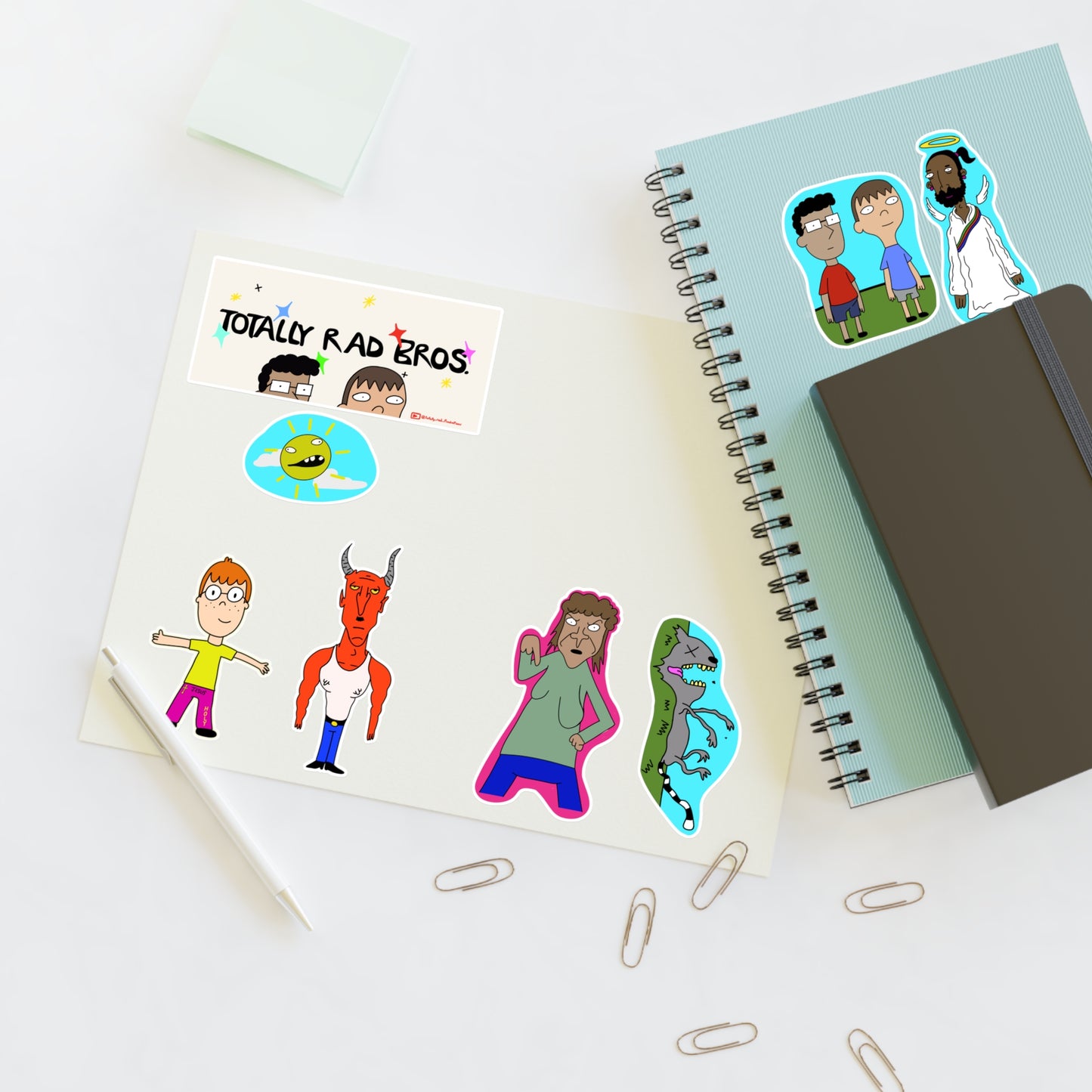 Totally Rad Bros. Totally rad super Stickgores sheet