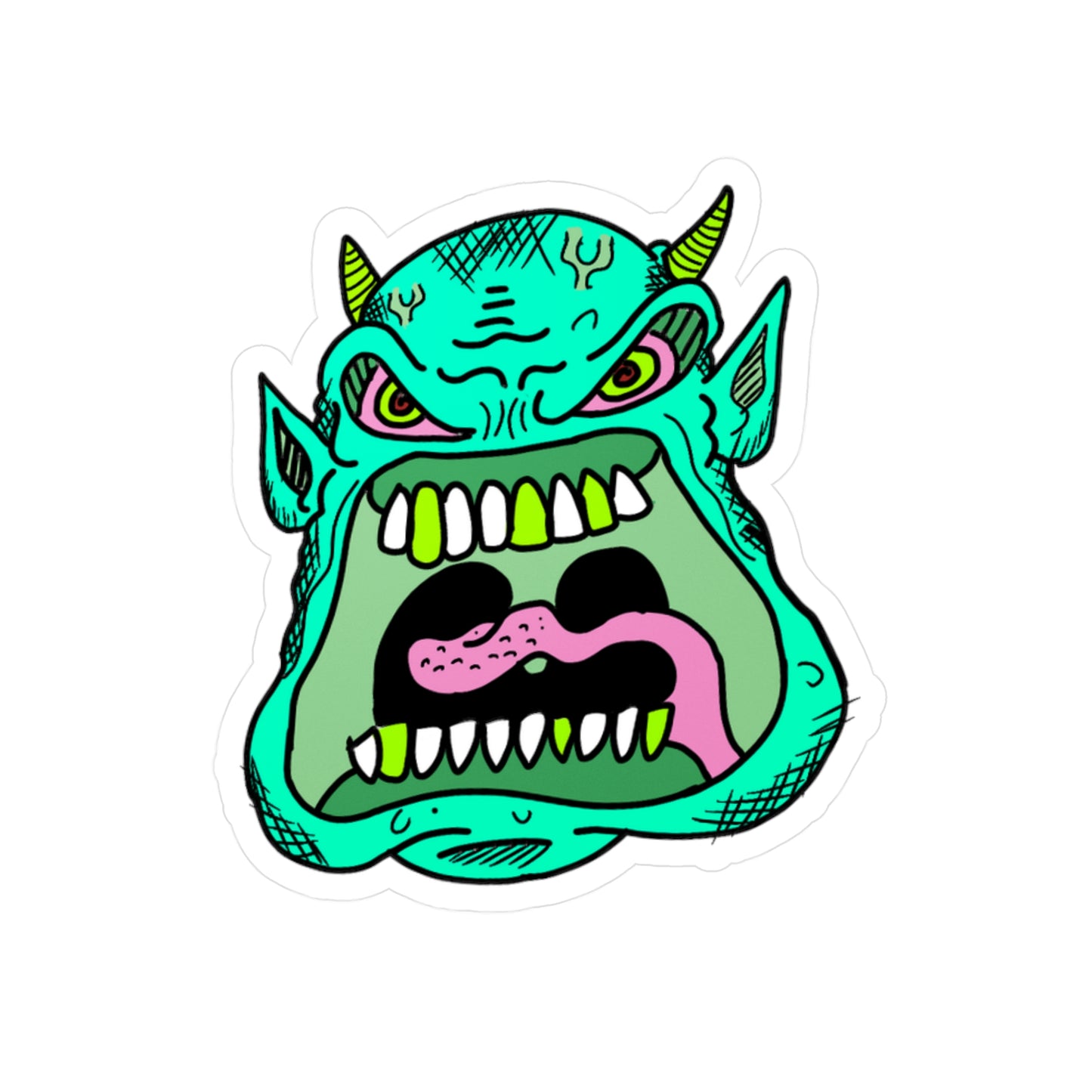 StickGores: Yelling Ogre sticker