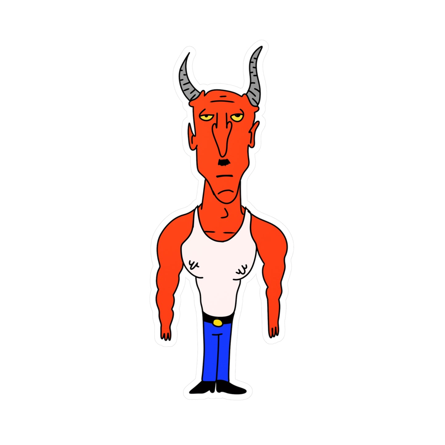 Bad Boy Devil Sticker