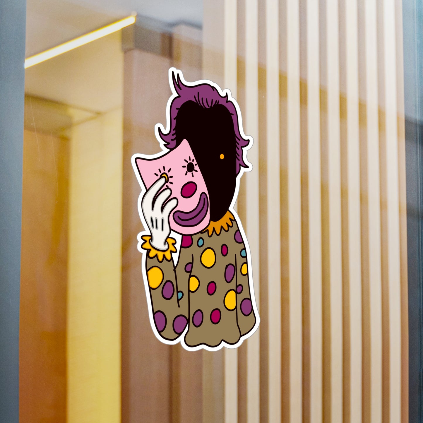 StickGore: Dark Void Clown Sticker