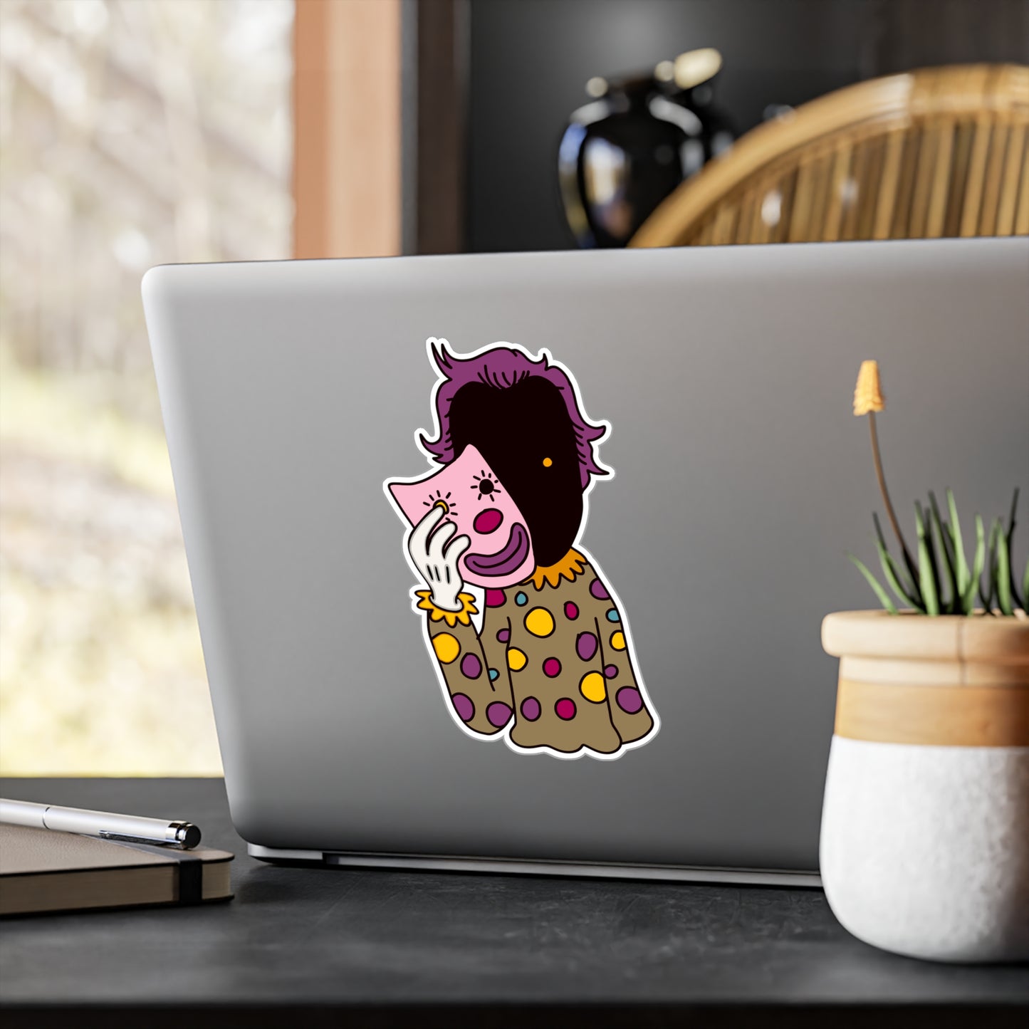 StickGore: Dark Void Clown Sticker