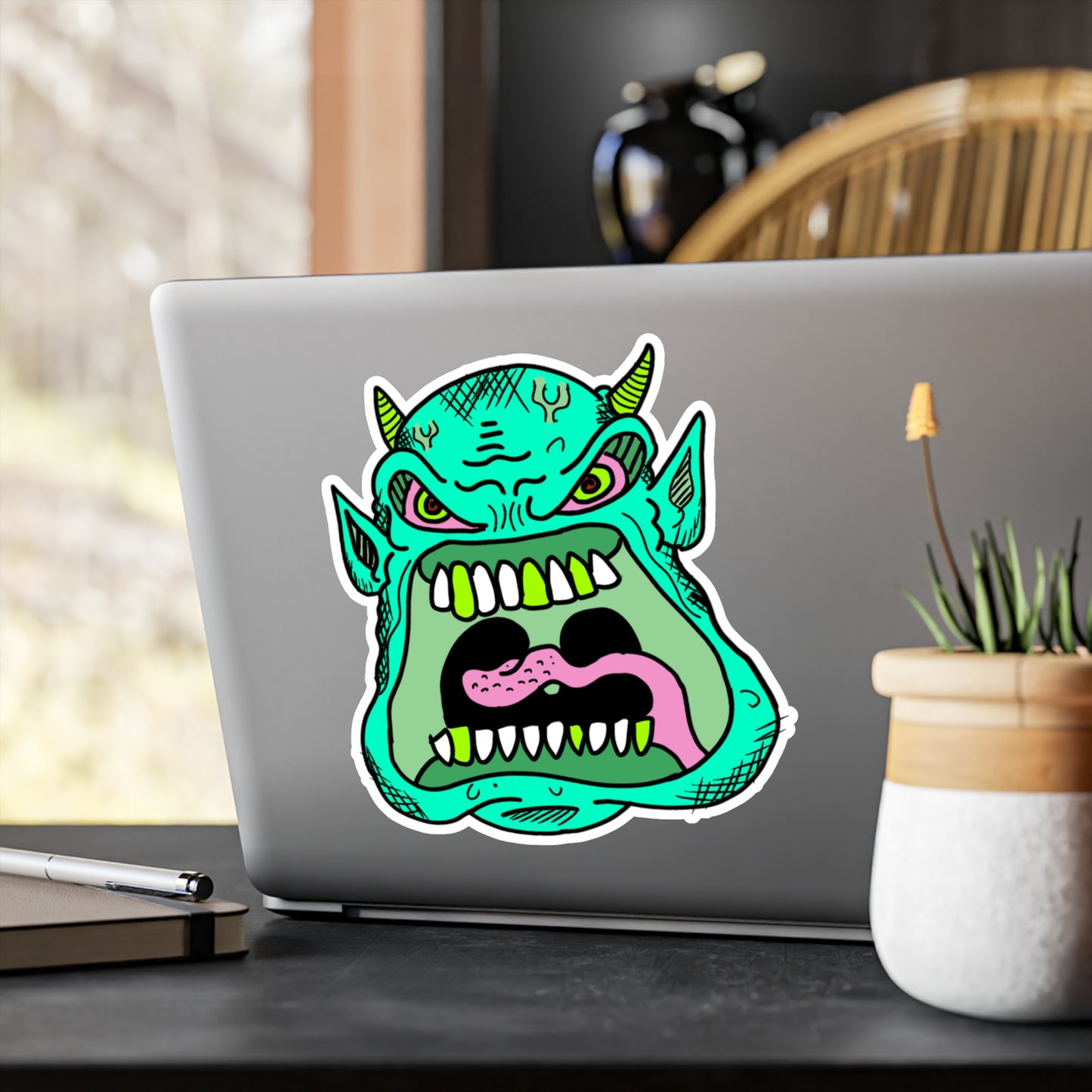 StickGores: Yelling Ogre sticker